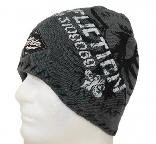 Шапка Affliction MMA Eagle Grey Beanie фото